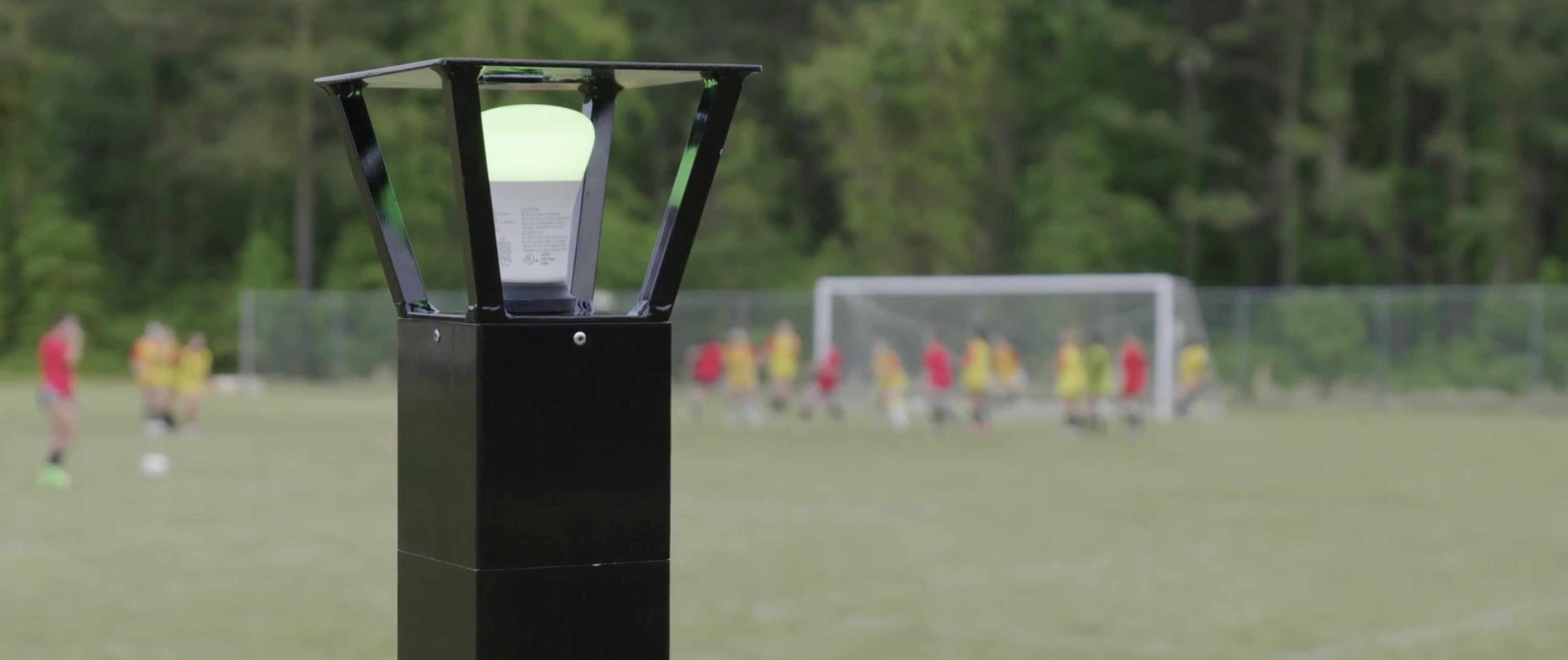 Bright sensor lit green